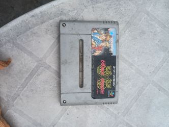 Return of double dragon super famicon super nes game