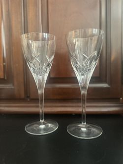 2 Waterford Glasses