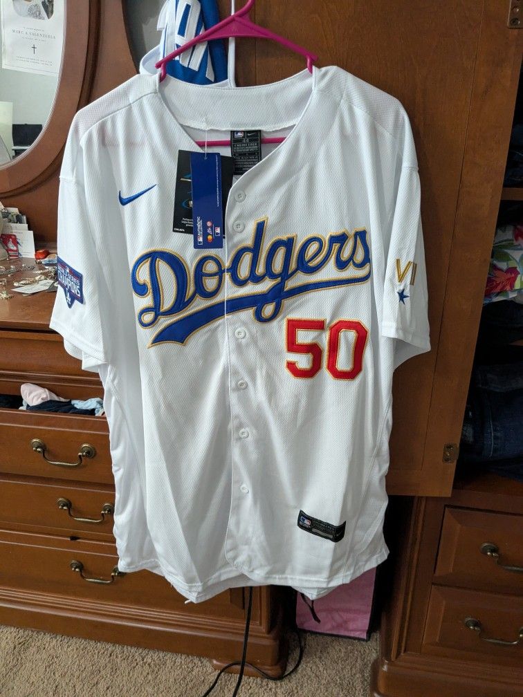 Dodgers #50 Mookie Betts Jersey