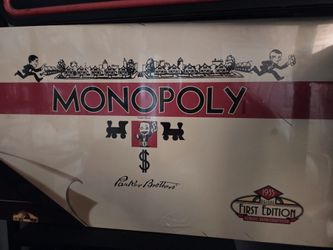 First Edition Monopoly Game 