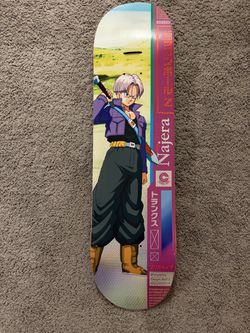 Trunks (Najera) 1st Edition Dragonball Primitive Skateboard Deck