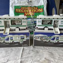 Hess Collectible Trucks 1994, 1997, 1998 