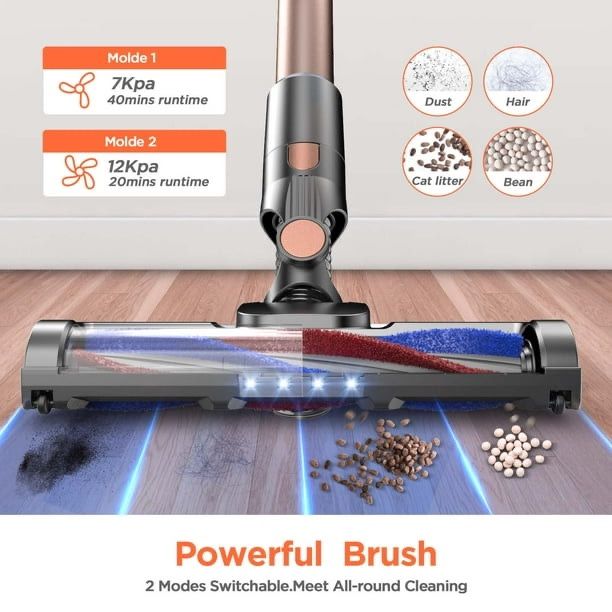 Vacuum Cleaner, 4 in 1 Cordless Stick Vacuum Cleaner with Powerful Suction for Hardwood New main image 0
