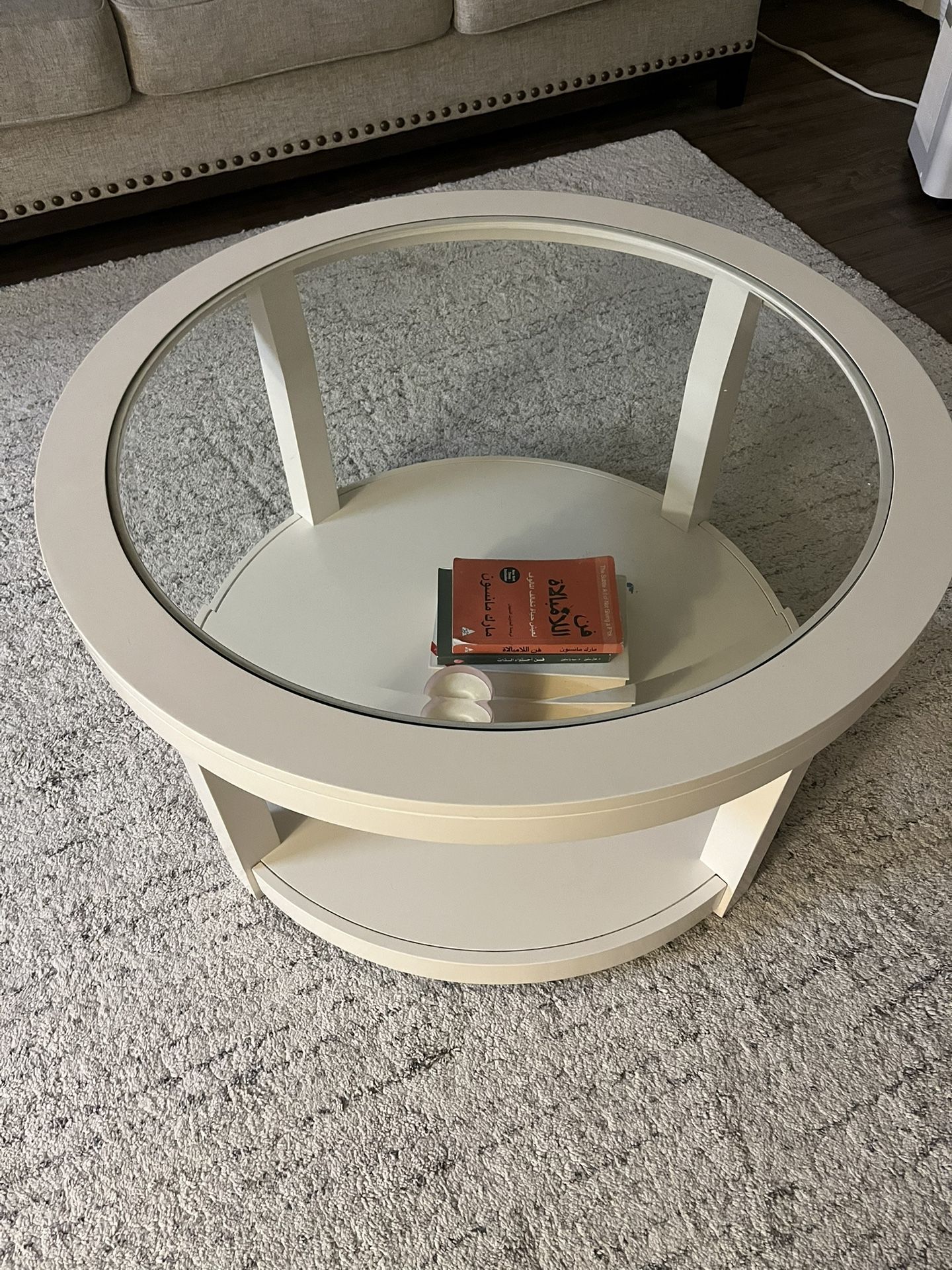 Coffee Table & Living Room Table & Roku Smart TV