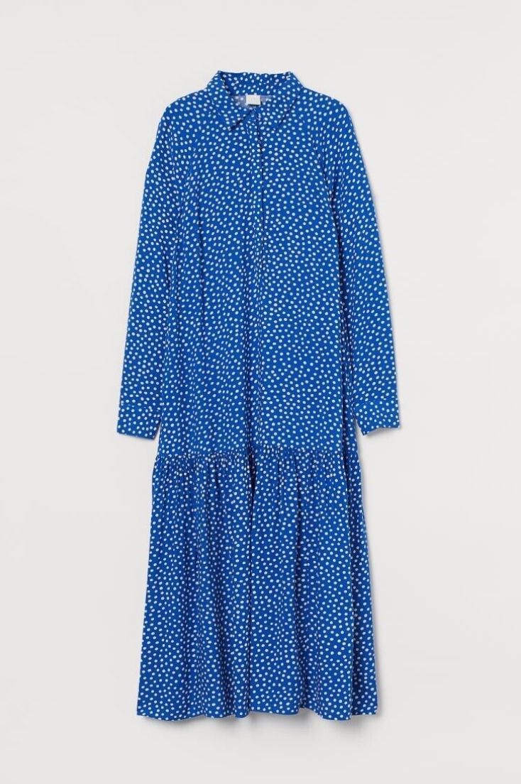 Women’s H&M  Blue Polka Dot  Dress
