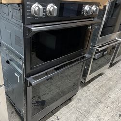 Samsung 30” Black Stainless Microwave Oven Combo