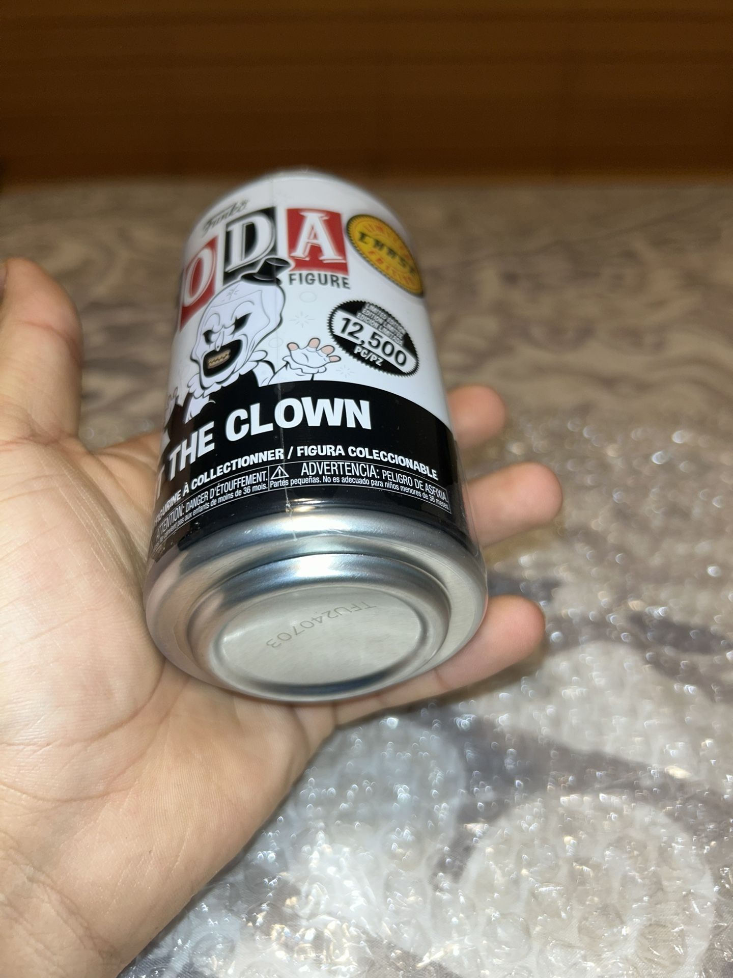 Terrifier Art The Clown Soda Limited Chase Edition