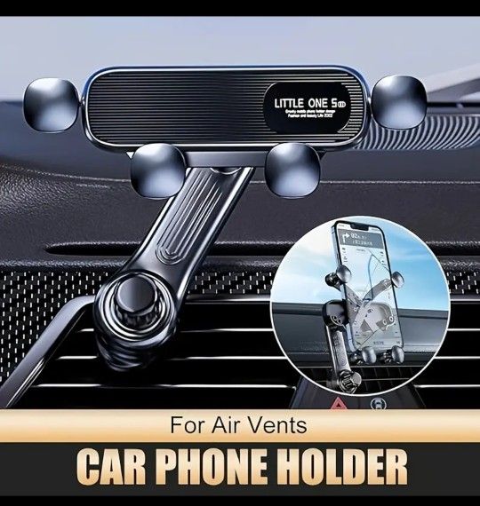 Gravity Cell Phone Holder For Car