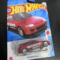 Hot Wheels Keychain 92 Honda Civic EG HW J-IMPORTS
