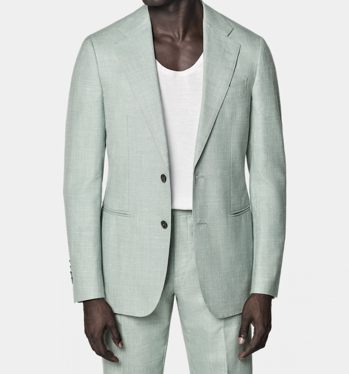 SELL TODAY - Men’s BRAND NEW SUITSUPPLY Mid Green Havana Suit Sz 40S