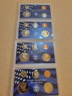 United States Mint proof sets, sealed