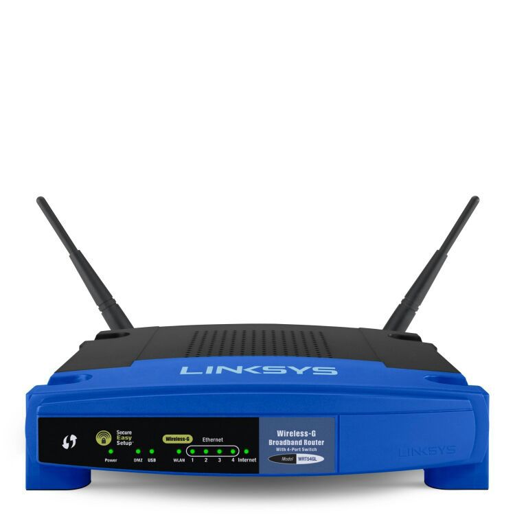 Linksys WRT54G Wi-Fi Wireless G Broadband Router