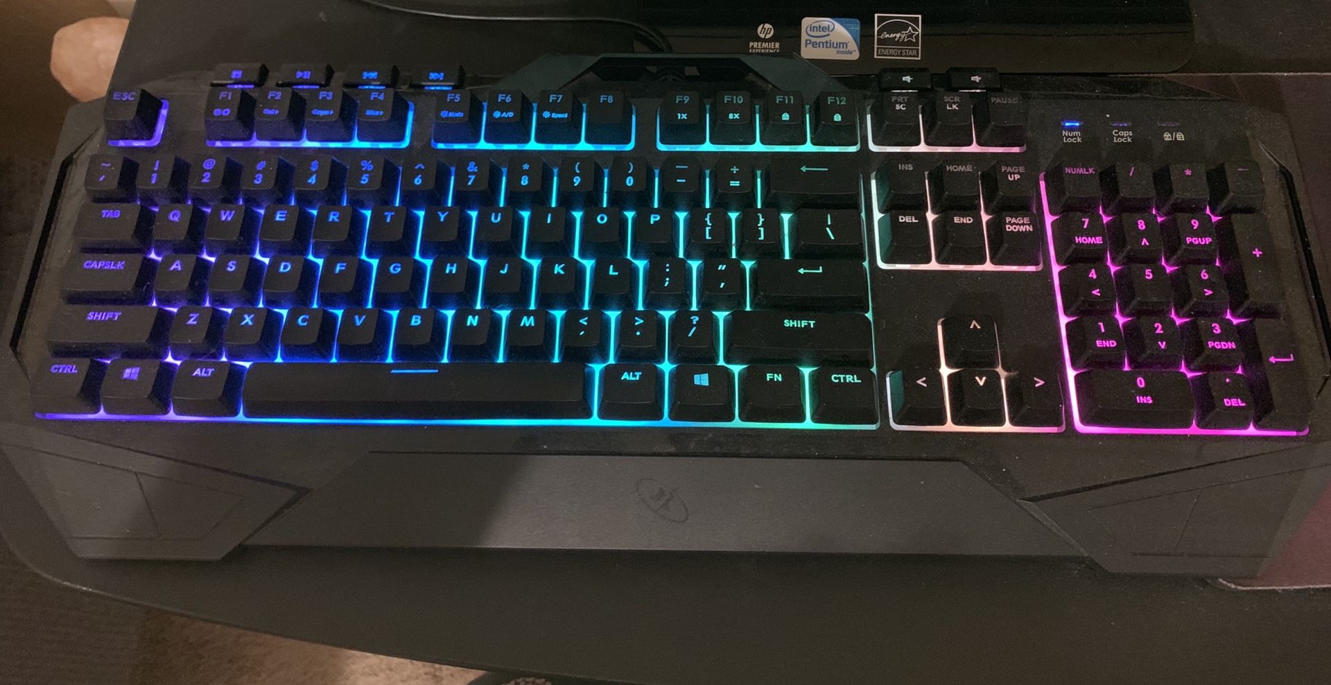 Light up computer keyboard