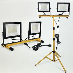 LED Work Lights With Stand 