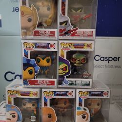 Funko Pops - Masters Of The Universe (Sold As Set)