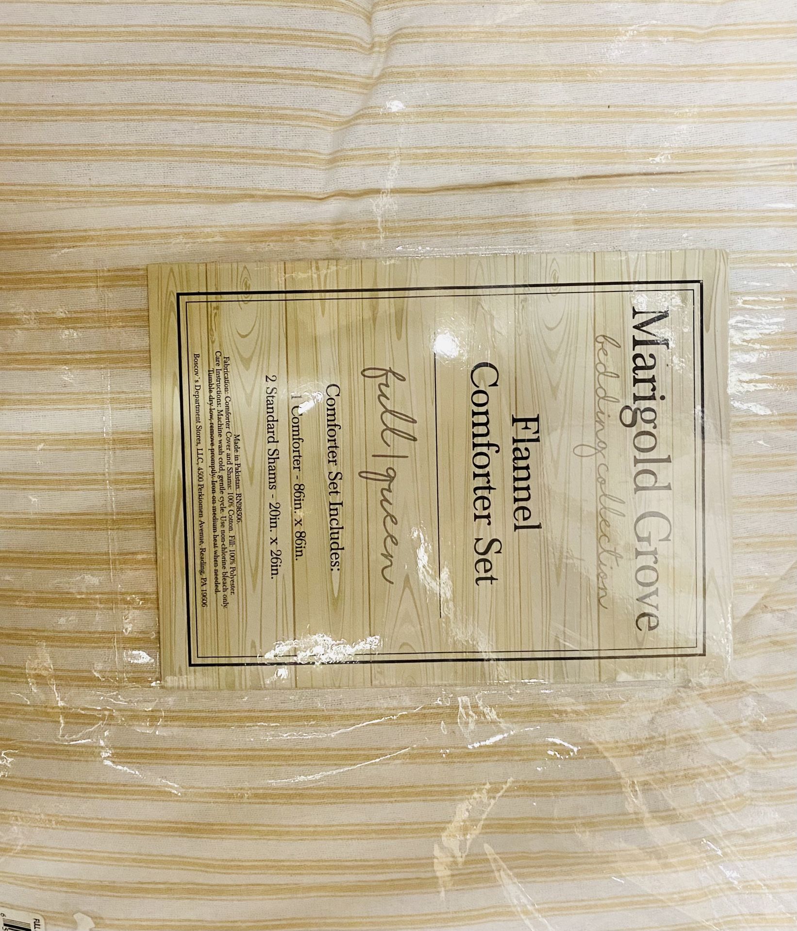 Flannel (Full/Queen) Comforter