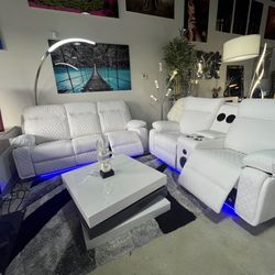 New sofa and loveseat reclining