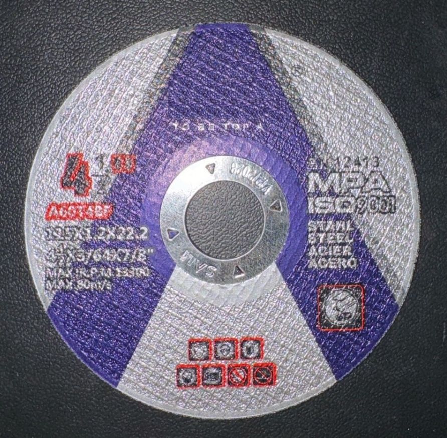 4-1/2 in. x 3/64×7/8" in. Metal Cut-Off Disc (12- Pack)