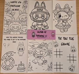 Labubu Coloring Pages 