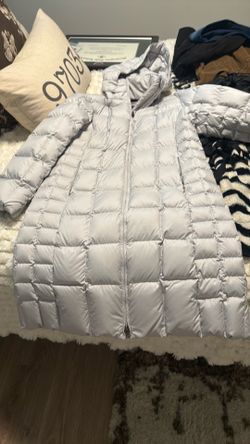 Patagonia long nano puff jacket w/hood