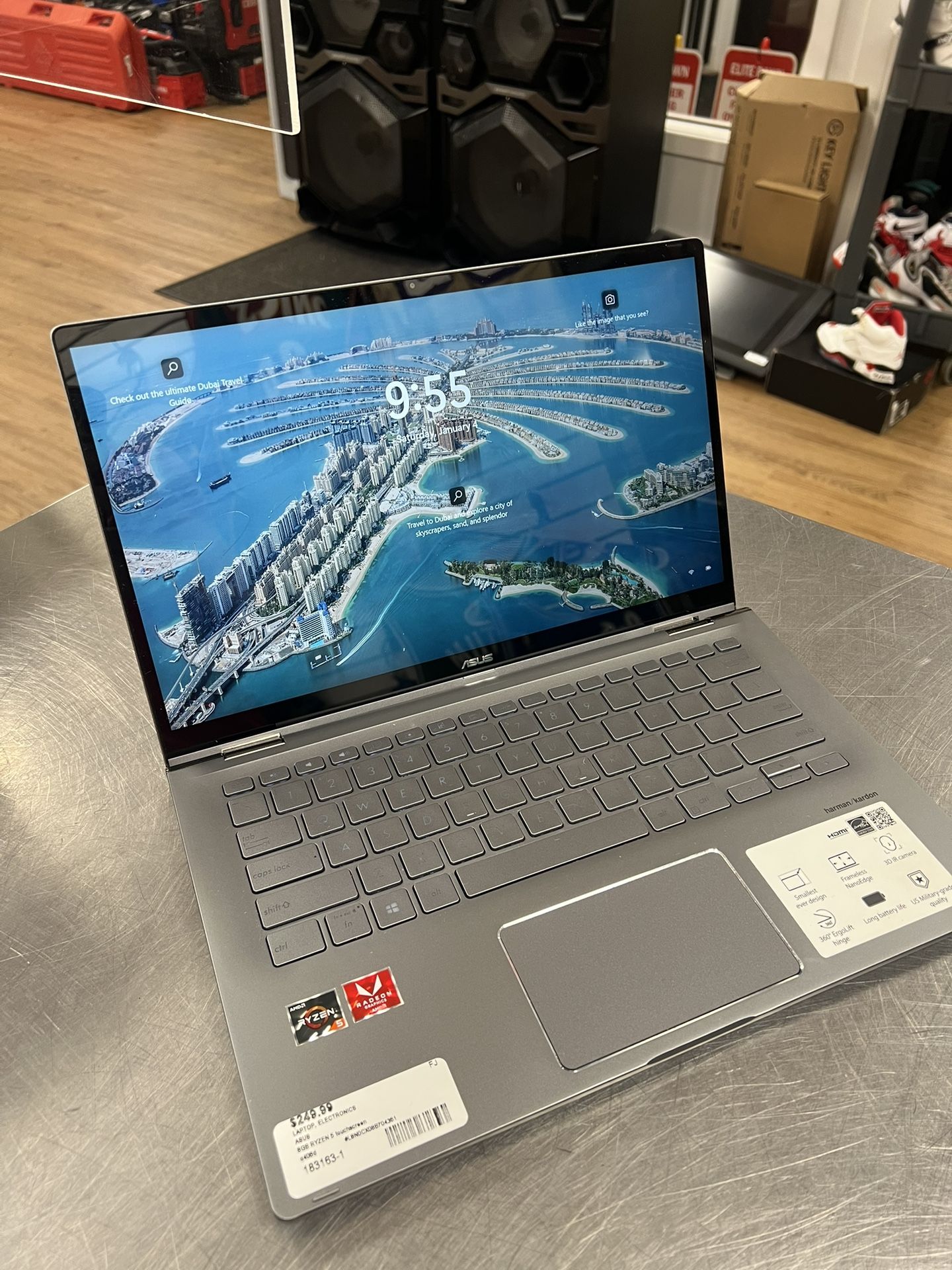 Asus Zenbook 2in1 Touchscreen Laptop 183163