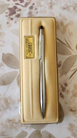 Cross Ballpoint Pen Chrome Silver