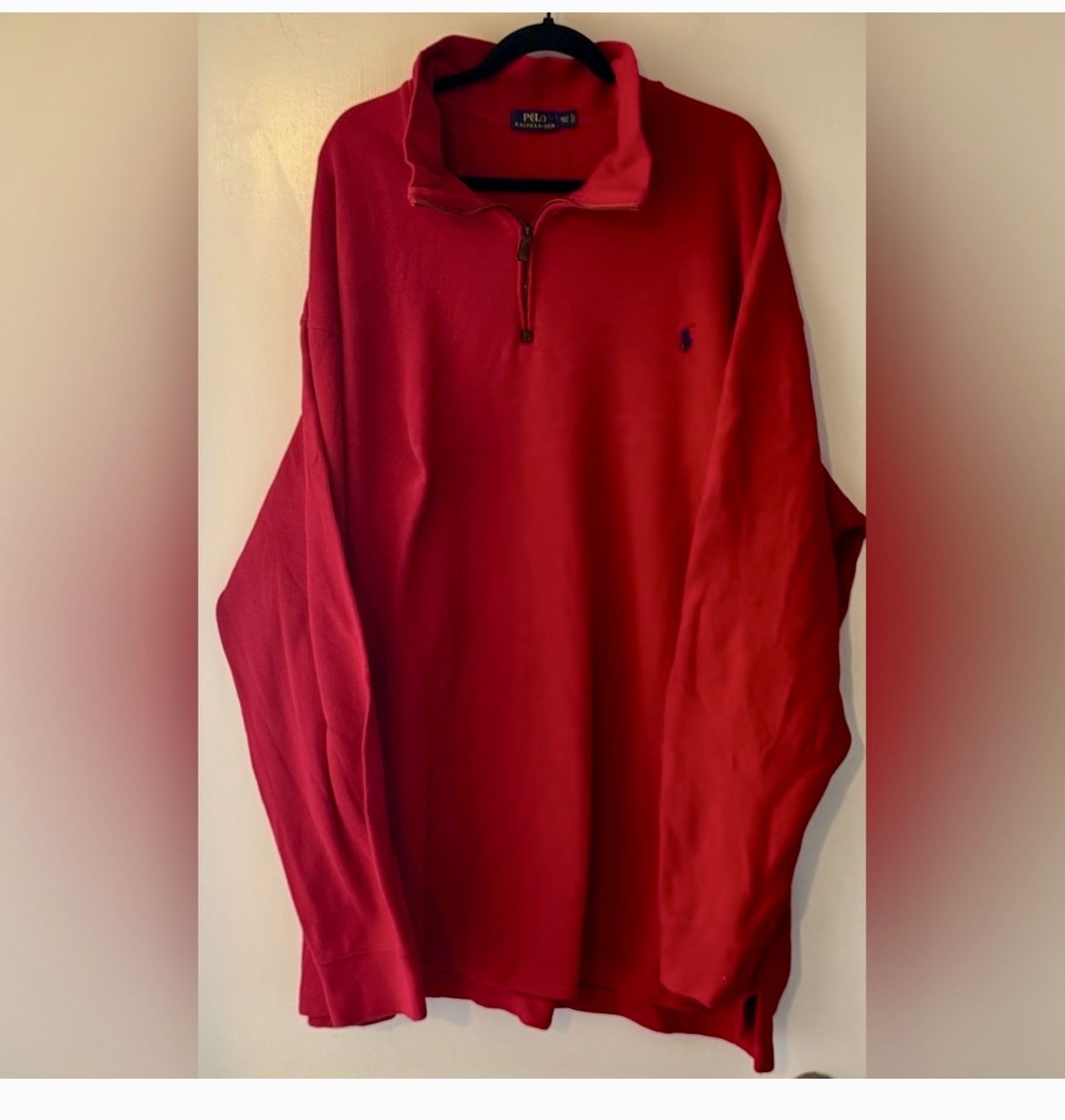 Polo Ralph Lauren Cotton Quarter Zip Sweater