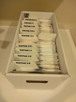 189 FUNK/SOUL 45s Mixed Lot JAMES BROWN The Meters SOUL SEARCHERS w/ Storage Box breaks samples vinyl records