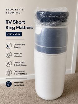 Brooklyn Bedding RV Short King Mattress 72x75
