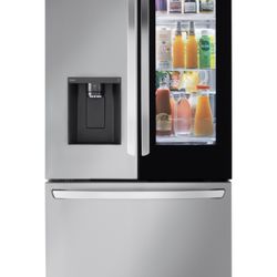 lg refrigerator 36 w glass door