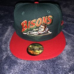 Two Tone Buffalo Bison Fitted