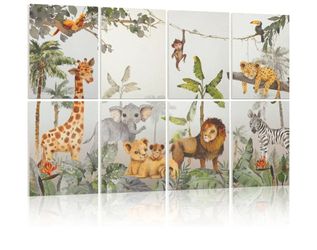 New ART Art Acoustic Panels: Soundproof Padding Decorative Noise Absorbing Panel for Studio Office, 8 Pack 12x16 Acoustic Treatment for Recording Stud