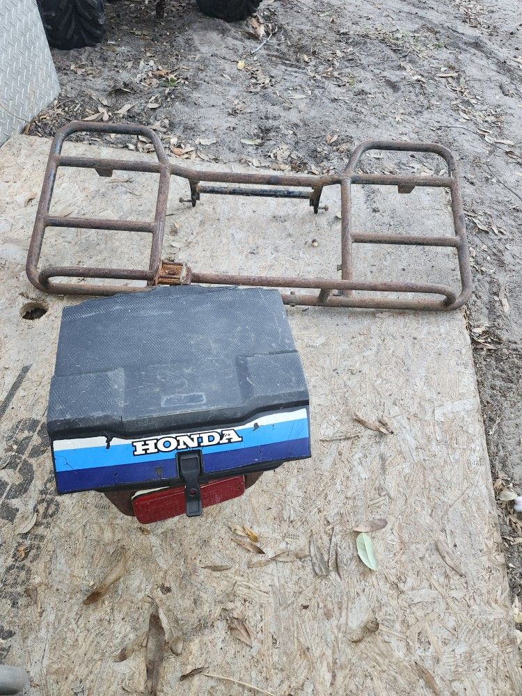 1985 Big Red 250 Rear Rack And Box
