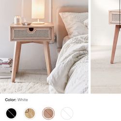 Urban Outfitters Marte White Nightstand (2)