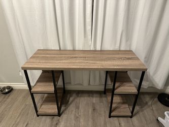 Desk (Iron & Wood Style)