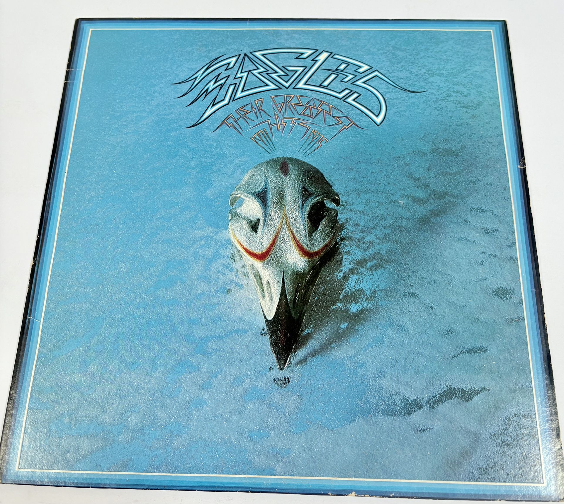 Eagles Their Greatest Hits 1(contact info removed) Vinyl LP 1976 Embossed VG