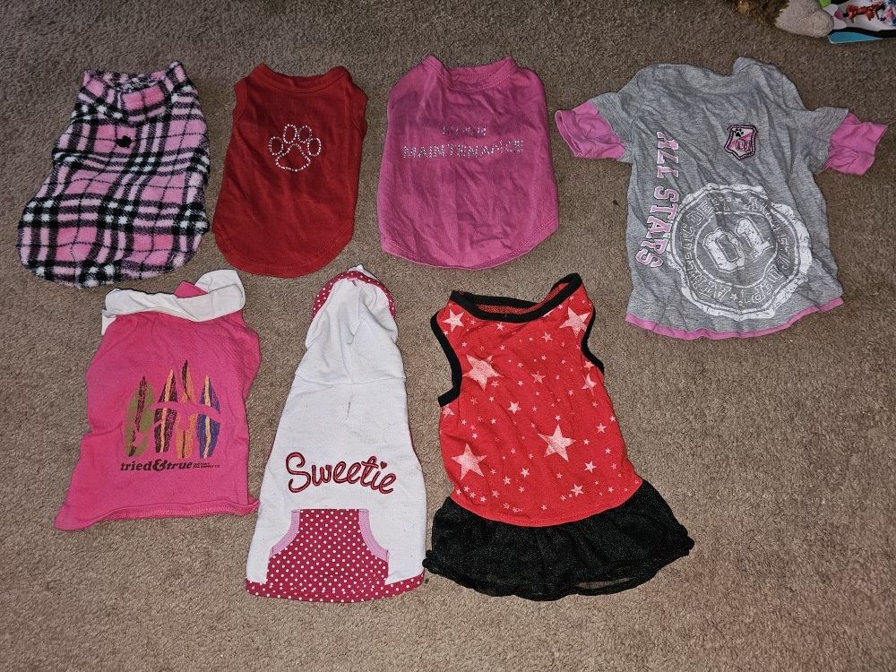 Pet T-shirts Diff Sizes