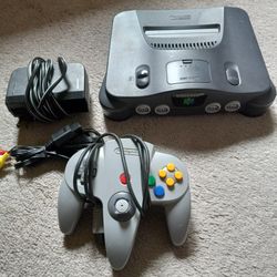 Nintendo 64 N64 With Expansion Pak 