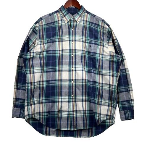 Vintage Ralph Lauren Polo Longsleeve Button Up 90s Size Large 