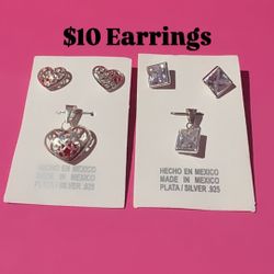 Earrings From Mexico $10 Each
