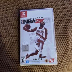 NBA 2k21 Nintendo Switch game