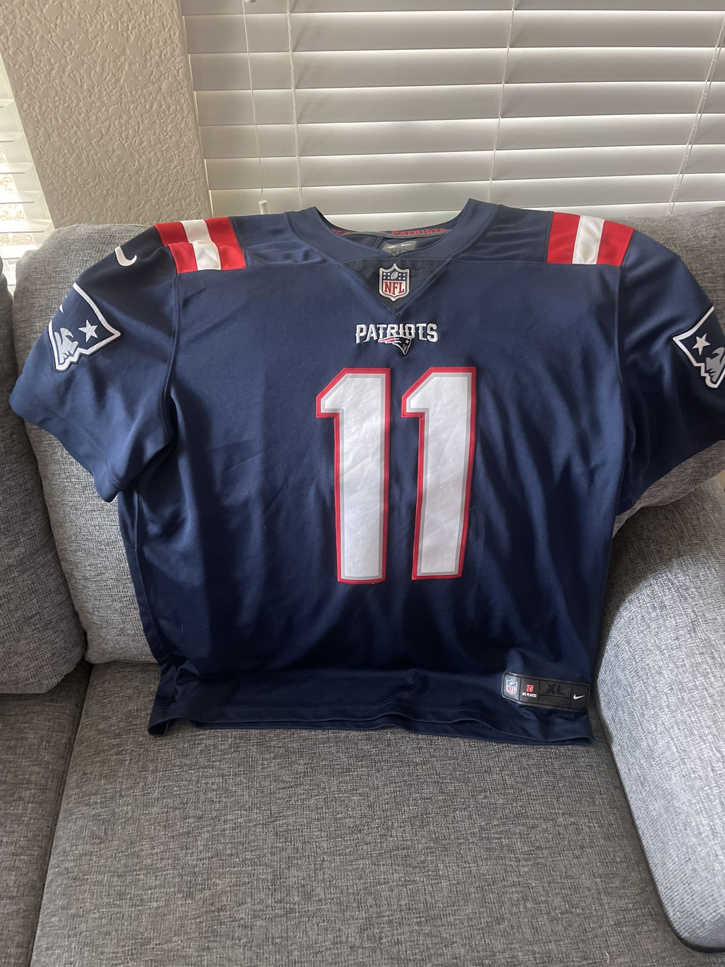 New England Patriots Jersey #11 Edelman NFL