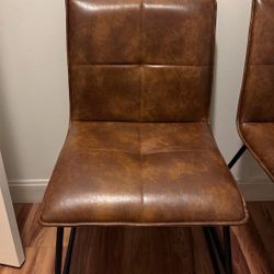 Leather Dining Chairs 