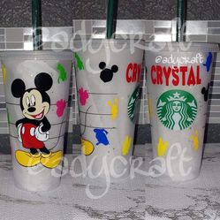 Mickey Mouse  Starbucks Cup