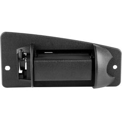 Exterior Door Handle Rear Passenger Side Replacement for for Silverado for GMC Sierra Extended Cab Black