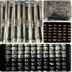 Stainless Steel Rubber Bracelets NEW 