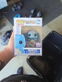 Diamond Squirtle Funko Pop Pokemon