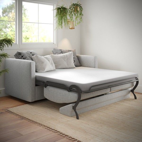 Cooling Memory Foam Mattress In A Box For Sleeper Sofa Or Dorm