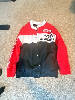 Kids race car like jacket