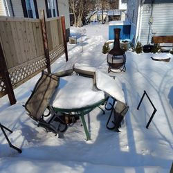 Patio Furniture And Fire Pit 